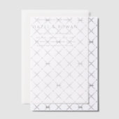 Hazel Modern Wedding Vellum Uitnodigingen (Offset (Uitnodiging))