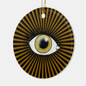 Hazel Oog van Horus Keramisch Ornament (Links)
