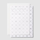 Hazel Photo Modern Wedding Save the Date Vellum Uitnodigingen (Offset (Uitnodiging))