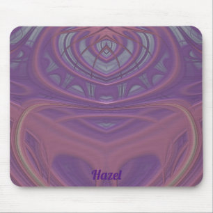 HAZEL ~ Roze Mauve en Lavendel Ontwerp Muismat