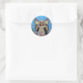 Hazel S-Sticker Ronde Sticker (Tas)
