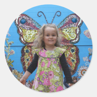 Hazel S-Sticker Ronde Sticker