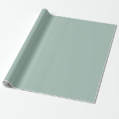 Hazel Solid Color Cadeaupapier (Uitgerold)