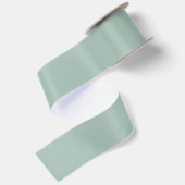 Hazel Solid Color Satijnen Lint (Achterkant)