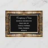 Hazelbryne Elegant Professional Visitekaartje (Achterkant)