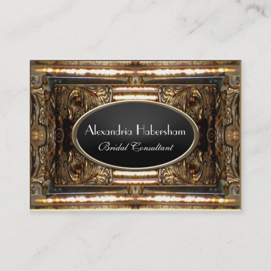 Hazelbryne Elegant Professional Visitekaartje (Voorkant)