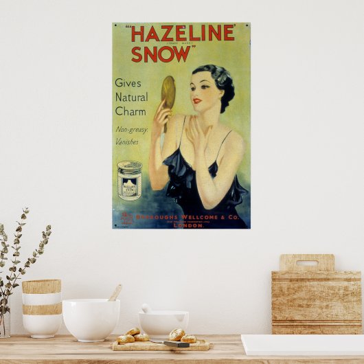  hazeline sneeuwruiming poster (Keuken)