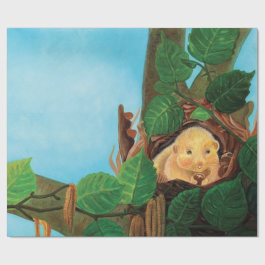 Hazelnoot Cadeaupapier (Vlak)