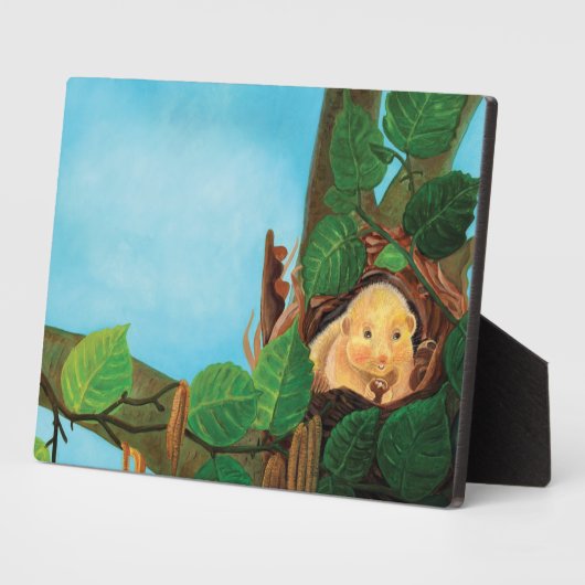 Hazelnoot Fotoplaat (Zijkant)