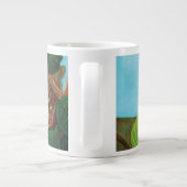 Hazelnoot Grote Koffiekop (Achterkant)