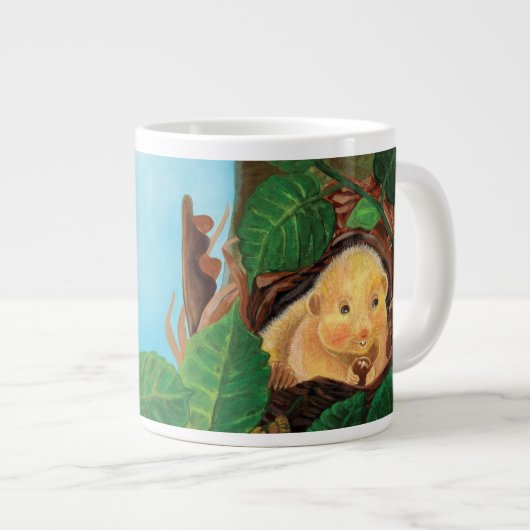 Hazelnoot Grote Koffiekop (Voorkant rechts)