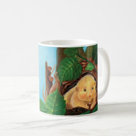 Hazelnoot Koffiemok (Voorkant rechts)