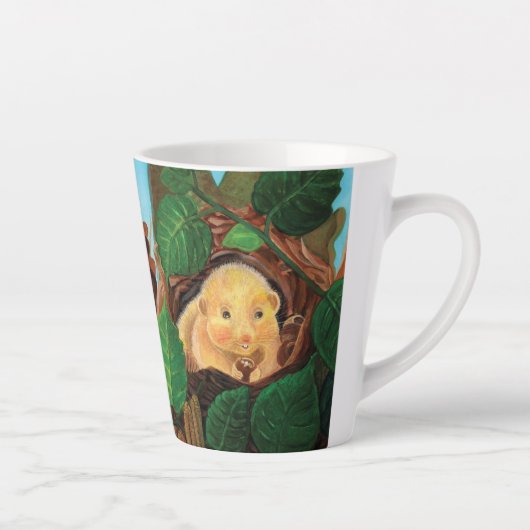 Hazelnoot met hazelnoot kleine latente mok (Rechts)