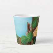 Hazelnoot met hazelnoot kleine latente mok (Voorkant)