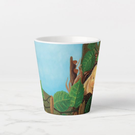 Hazelnoot met hazelnoot kleine latente mok (Voorkant)