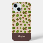 Hazelnootpatroon Case-Mate iPhone Case (Achterkant)