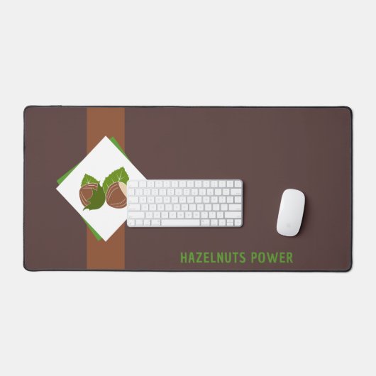 Hazelnoten & Bruine Bureaumat (Keyboard & Muis)