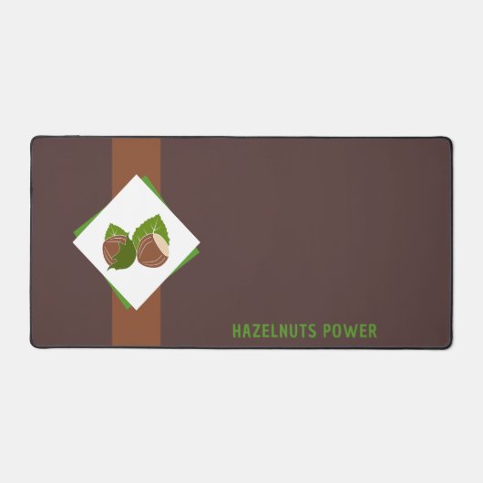 Hazelnoten & Bruine Bureaumat (Voorkant)