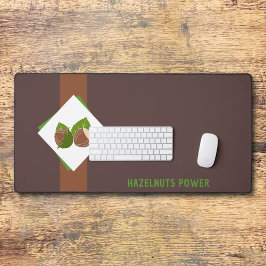 Hazelnoten & Bruine Bureaumat