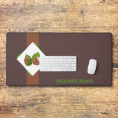 Hazelnoten & Bruine Bureaumat