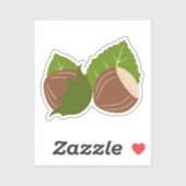 Hazelnoten Sticker (Vel)