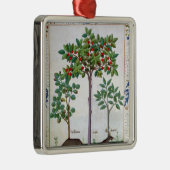 Hazelnoten Struik en Cherry tree Metalen Ornament (Rechts)