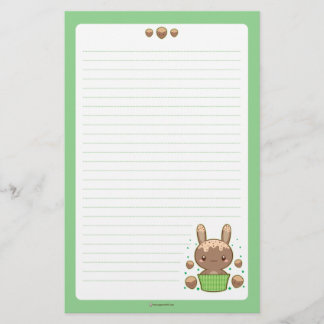 Hazelnut Truffle Bunny Briefpapier