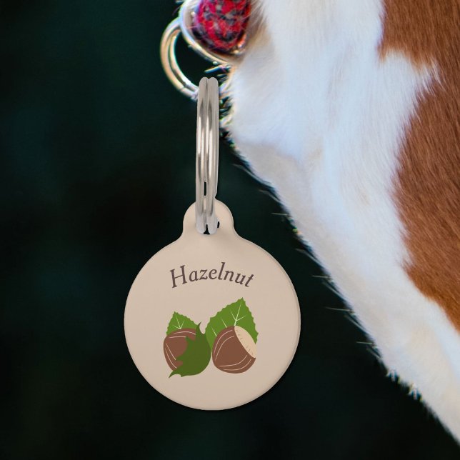Hazelnuts Pet Tag Huisdierpenning (Hazelnuts Pet Tag)