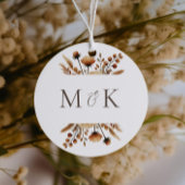 Hazelwood Waterverf Herfst Floral Wedding Bedankjes Labels