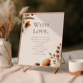 Hazelwood Wedding Bedankt voor het bijwonen Poster