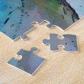 Hazen Konijn Aquarel Legpuzzel (Zijkant)