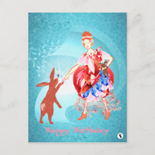 Hazenprinses waardevolle vriendschap briefkaart