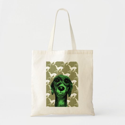 HAZEWINDHOND GEDACHTEN TOTE BAG (Voorkant)
