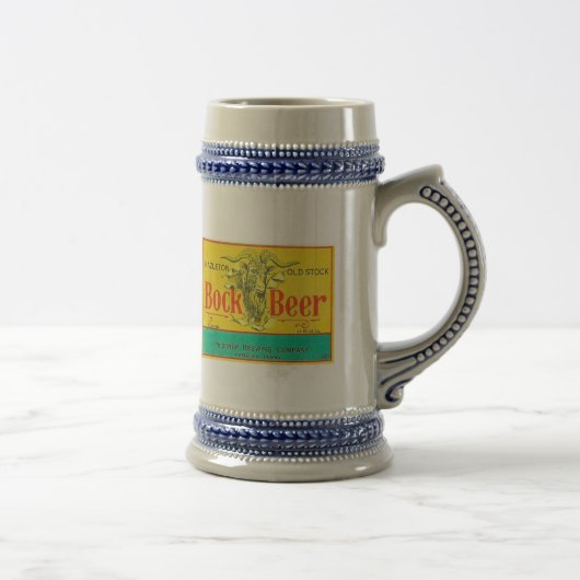 Hazleton Bock Beer Stein Bierpul (Rechts)