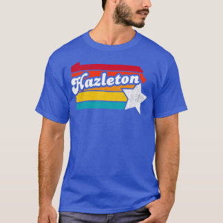 Hazleton Pennsylvania Verdrietig Souvenir T-shirt