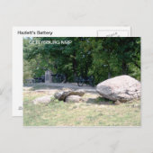 HAZLETT'S BATTERIJ BRIEFKAART (Voorkant / Achterkant)