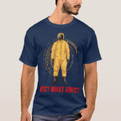 Hazmat And Safety Suit For Bacteria Disease and T-shirt (Voorkant)