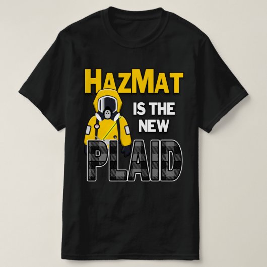 Hazmat is de nieuwe Pset T-shirt (Design voorkant)