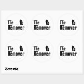 Hazmat Ronde Sticker (Vel)
