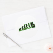 Hazmat Ronde Sticker (Envelop)