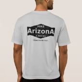 Hazopelli II - Hike Arizona het ROCKS! T-shirt (Achterkant)