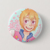 Hazuki Nagisa Button (Voorkant)