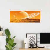 Hazy Day in Annovia Poster (Thuiskantoor)