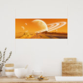 Hazy Day in Annovia Poster (Keuken)