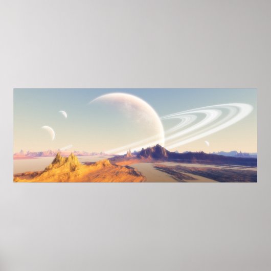 Hazy Day on Annovia (gewijzigd) Poster (Voorkant)