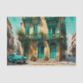 Hazy Havana Cuba Decoupage Papier (Voorkant)