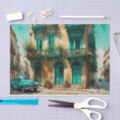 Hazy Havana Cuba Decoupage Papier (Craft)