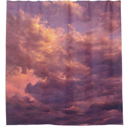 Hazy Horizon Douchegordijn (Voorkant)