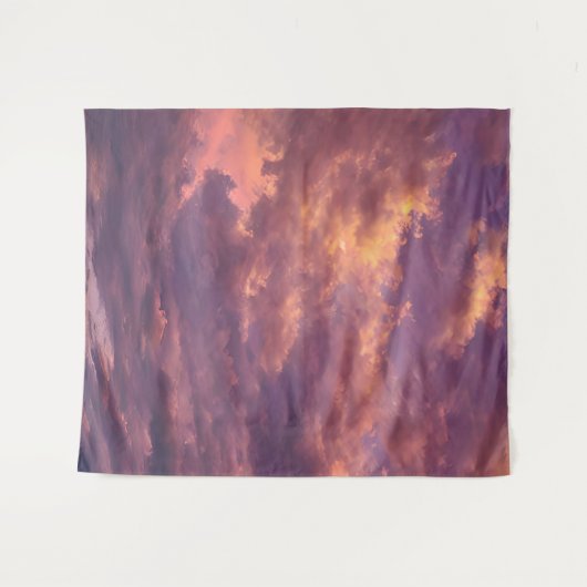 Hazy Horizon Wandkleed (Voorkant (horizontaal))