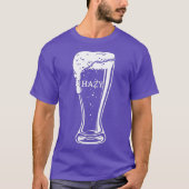 Hazy IPA Beer Bord Ale Funny Craft Beer Liefhebber T-shirt (Voorkant)